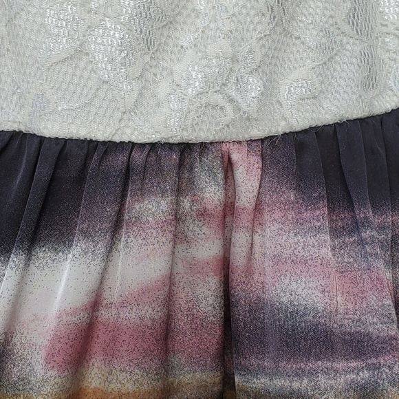 Lace mini sleeveless skater dress - Picture 2 of 6